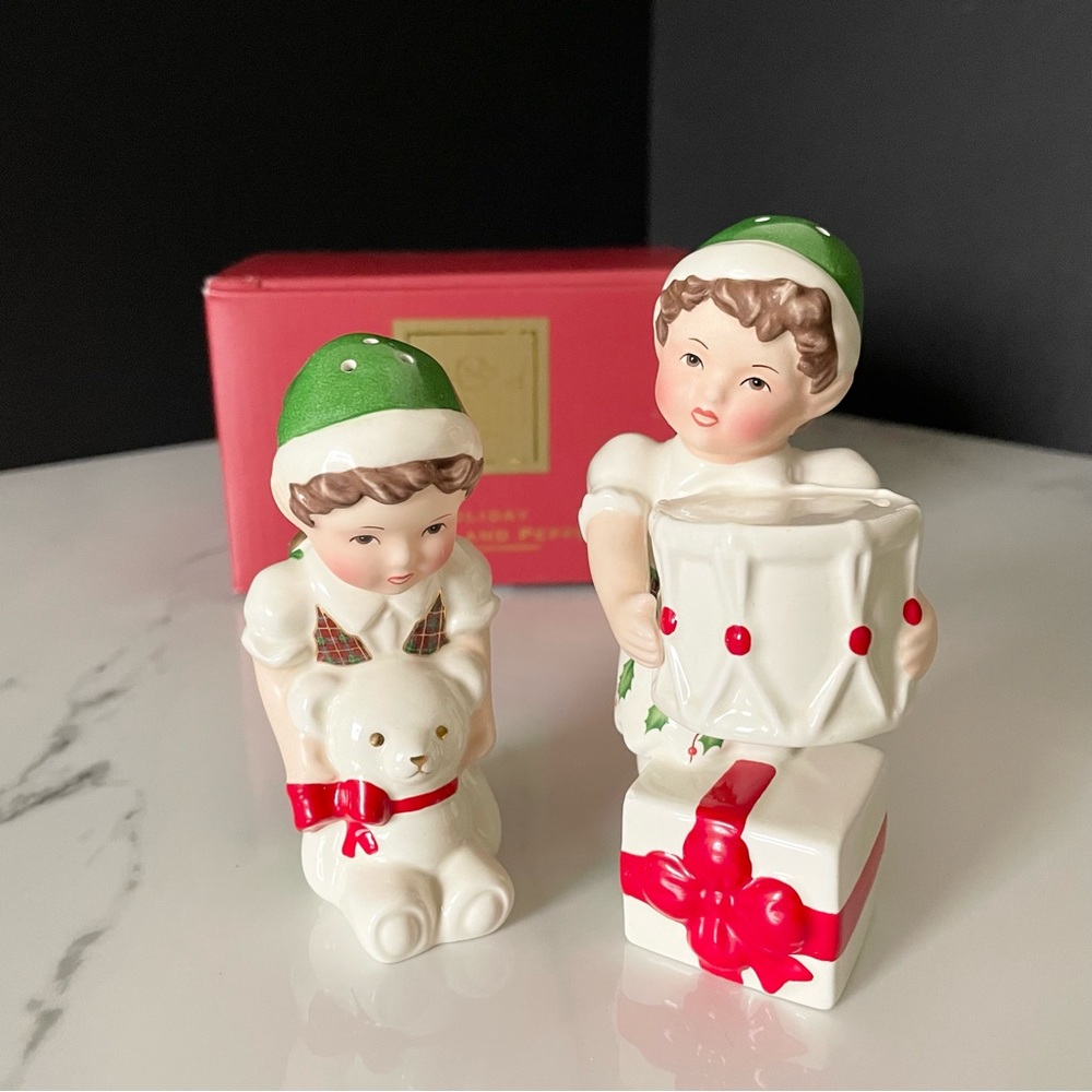 Elf Salt & Pepper SET by Lenox